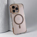 Case iPhone Transparente com Design Minimalista e Carregamento MagSafe