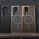 Case Samsung Carbono Luxo com Carregamento MagSafe