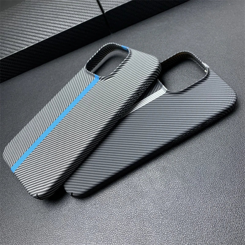 Case iPhone Carbon Prime em Fibra de Carbono Minimalista