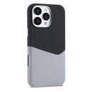 Case iPhone em Tecido e Couro Minimalista