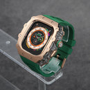 Case Apple Watch de Aço Inoxidável com Pulseira