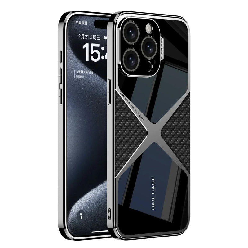 Case iPhone com design inovador e futurista
