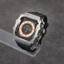 Case Apple Watch de Aço Inoxidável com Pulseira