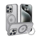 Case iphone com Suporte giratório magnético