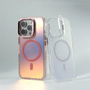 Case iPhone Transparente Nano Glow com carregamento MagSafe