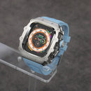 Case Apple Watch de Aço Inoxidável com Pulseira