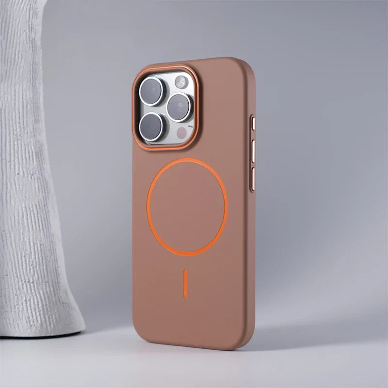 Case iPhone Minimalista Fosca com Design Slim e Carregamento MagSafe