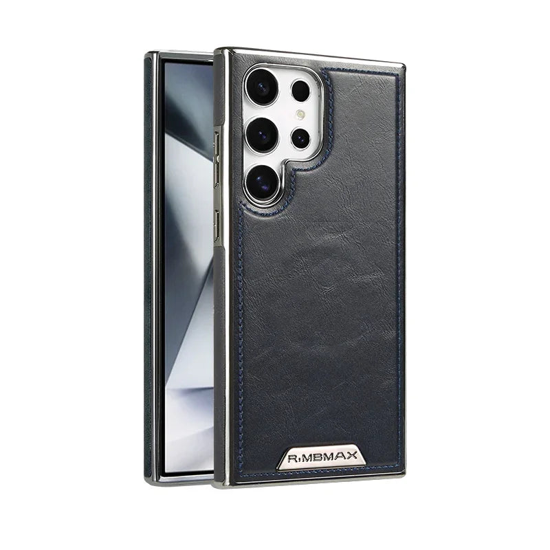 Capa de Couro Genuíno Samsung com Carregamento MagSafe