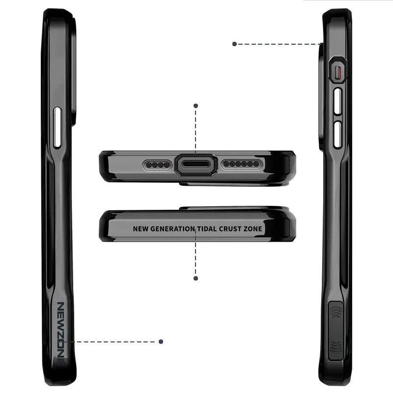 Case Nano Clear MagSafe Minimalista