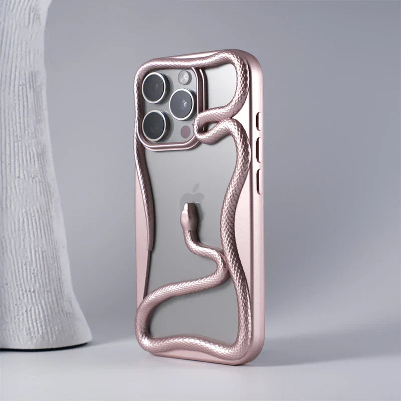 Case iPhone Nano Snake com Design Minimalista