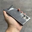 Case Samsung em Couro Genuíno com Suporte Dobrável