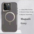 Case iPhone Nano Carbon com carregamento MagSafe