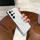 Case Samsung Transparente Anti Impacto MagSafe