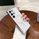 Case Samsung Transparente Anti Impacto MagSafe