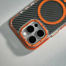 Case iPhone em fibra de carbono exclusiva com MagSafe