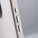Case iPhone em Couro com Metal e Carregamento MagSafe