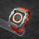 Case Apple Watch de Aço Inoxidável com Pulseira