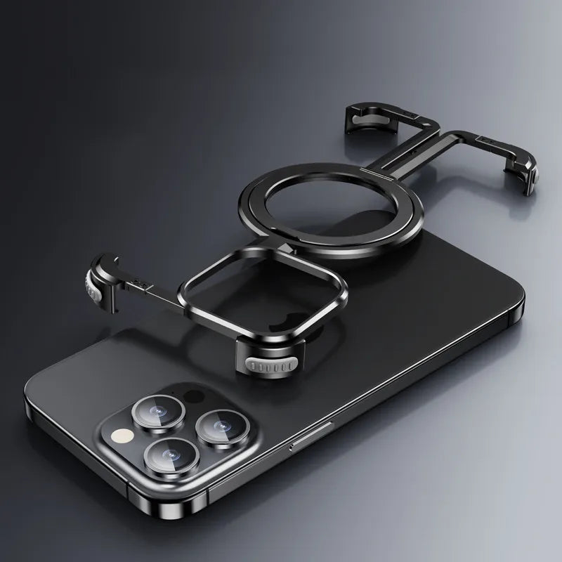 Case iPhone em Alumínio reforçado e carregamento MagSafe