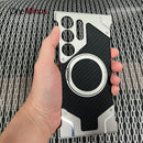 Case Super Premium Samsung em fibra de carbono com MagSafe