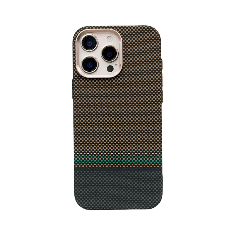 Case iPhone em Fibra de Carbono MagSafe Exclusiva