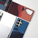 Case Samsung em Fibra de Carbono Texturizada MagSafe