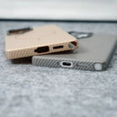 Case Samsung em Fibra de Carbono Texturada com Carregamento MagSafe