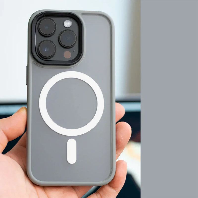 Case Minimalista iPhone Super Premium com MagSafe