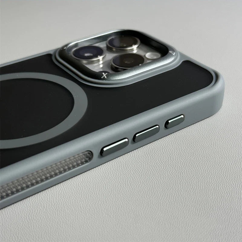 Case iPhone Transparente Minimalista com carregamento MagSafe