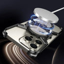 Case iPhone em metal e suporte 360º