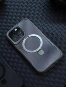 Case iPhone Nano Carbon com carregamento MagSafe