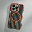 Case iPhone em fibra de carbono exclusiva com MagSafe