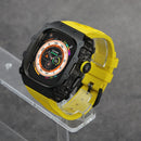 Case Apple Watch de Aço Inoxidável com Pulseira