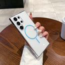 Case Samsung Transparente Anti Impacto MagSafe