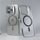 Case iPhone Transparente com MagSafe e suporte reclinável