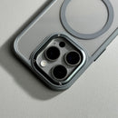 Case iPhone Transparente Minimalista com carregamento MagSafe