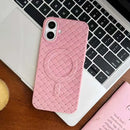 Case iPhone de TPU Couro com carregamento MagSafe