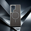 Case Samsung Carbono Luxo com Carregamento MagSafe