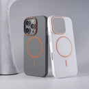 Case iPhone Minimalista Fosca com Design Slim e Carregamento MagSafe