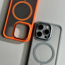 Case iPhone Transparente Minimalista com carregamento MagSafe