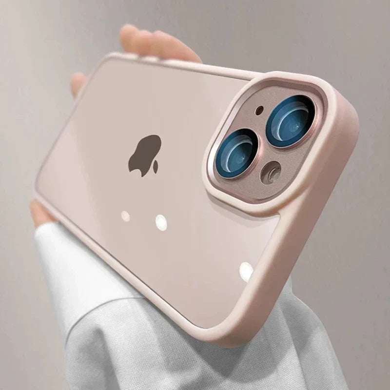 Case iPhone Minimalista Transparente Premium