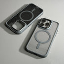 Case iPhone Transparente Minimalista com carregamento MagSafe