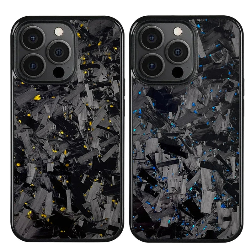 Case iPhone em Fibra de Carbono Legítimo Anti Impacto