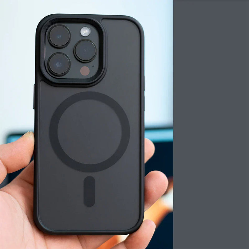 Case Minimalista iPhone Super Premium com MagSafe