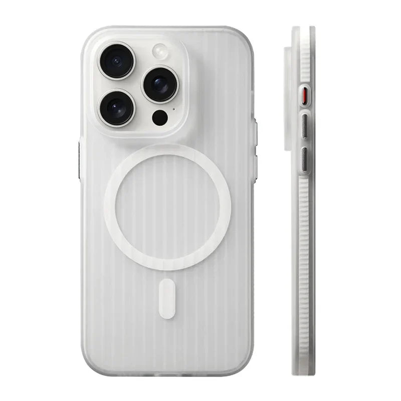 Case iPhone Geometrica 3D com carregamento MagSafe