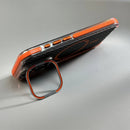 Case iPhone Transparente com Fibra de Carbono e Carregamento MagSafe