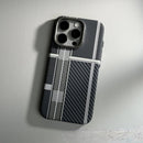 Case iPhone em fibra de carbono e carregamento MagSafe