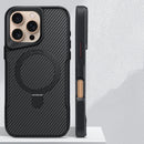 Case iPhone Nano Carbono Minimalista e carregamento MagSafe