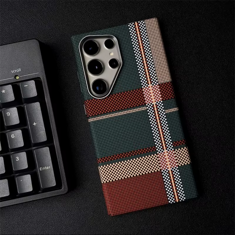 Case Samsung Super Luxury Carbono