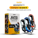 AutoKeychain® - Chaveiro em Metal Forjado Para Carros (Compre 1 e Leve 3)