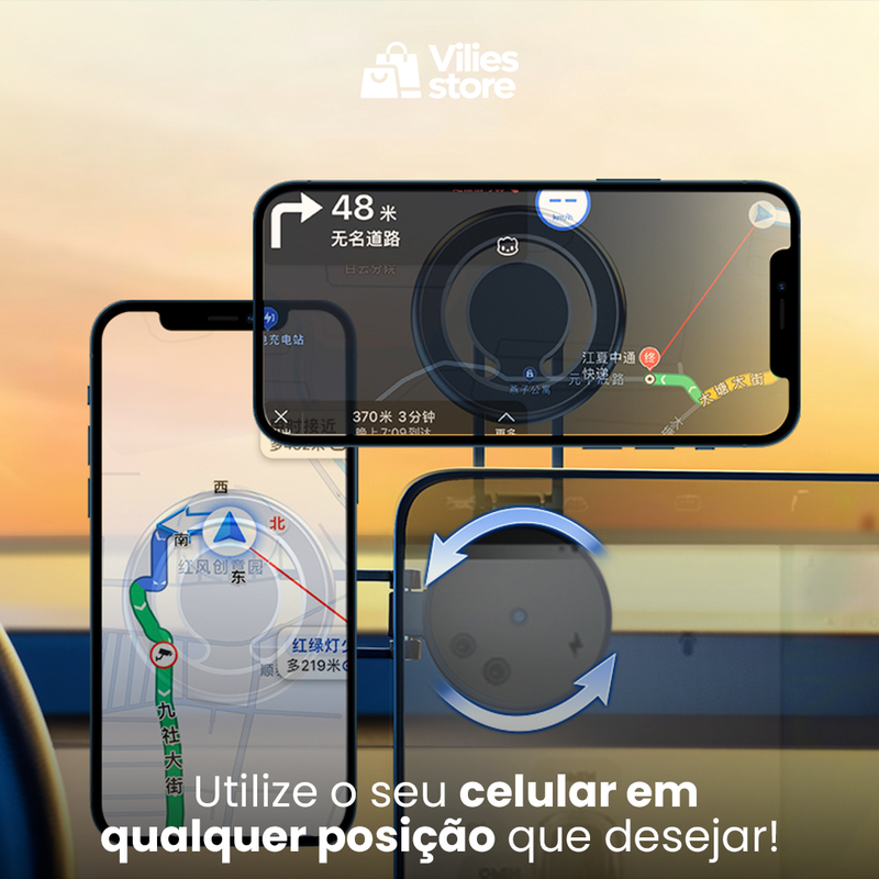 AutoMagnetic® - Suporte Magnético Ultraresistente Premium